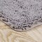 Hastings Home Hastings Home 2 Piece Memory Foam Shag Bath Mat - Grey 722372SRM - alternate 2